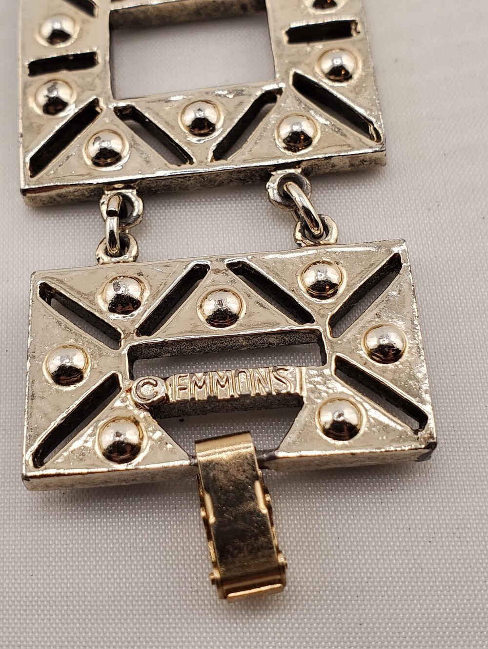 Emmons Rhinestone Panel Bracelet - Picture 5 of 9